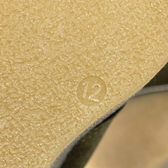 J.Crew MacAlister Womens Bootie Sz 12 Olive Green Suede Leather Wedge Ankle Boot - Picture 10 of 11